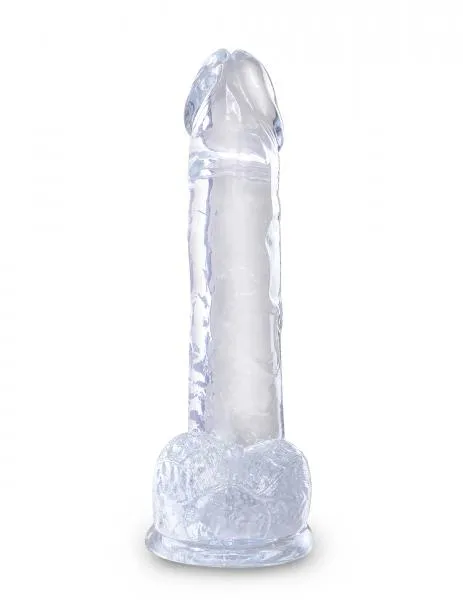 Dildos Pipedream King Cock Clear 7 Inches Cock With Balls Dildos Pipedream King Cock Clear 7 Inches Cock With Balls