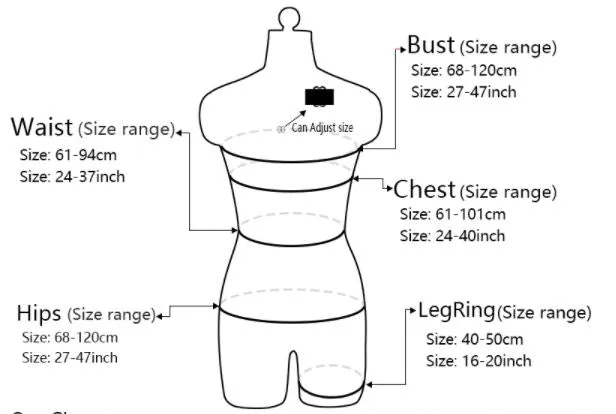 High Neck Allure Harness Extasy Female Sex Toys