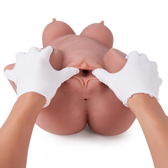 Kingmansion Sex Doll Male Masturbator Lifelike Female Half Torso with Vagina and Anal for Men Sex Pleasure Kingmansion Doll Male Sex Toys