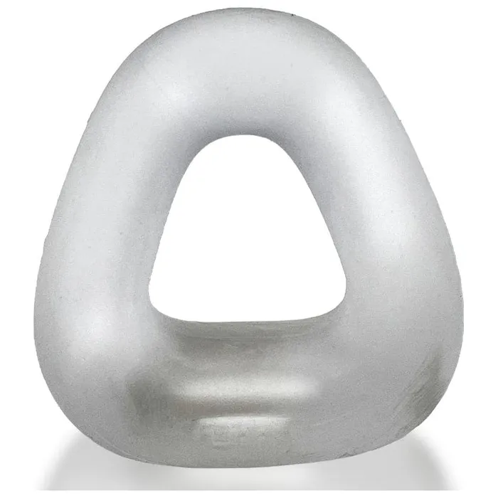 Hunkyjunk Dildos Zoid Trapaziod Lifter Cockring Clear Ice
