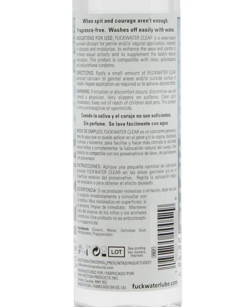 Picture Brite Dildos Fuck Water Clear H2o Bottle