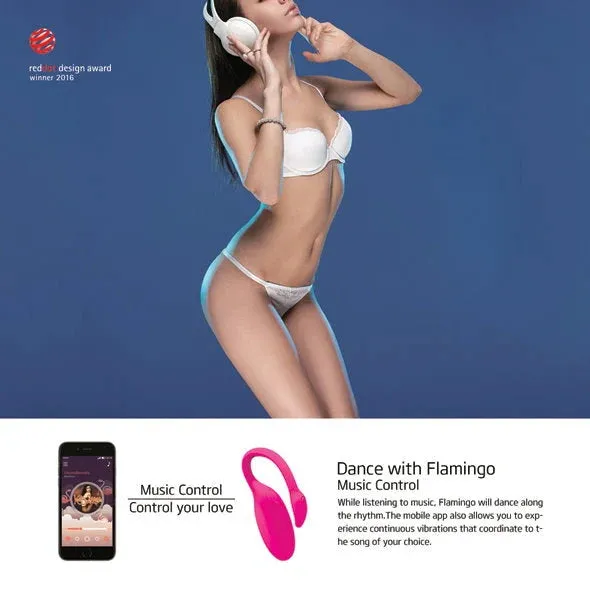 Magic Motion Vibrators Magic Motion Flamingo App Controlled Vibrating Bullet