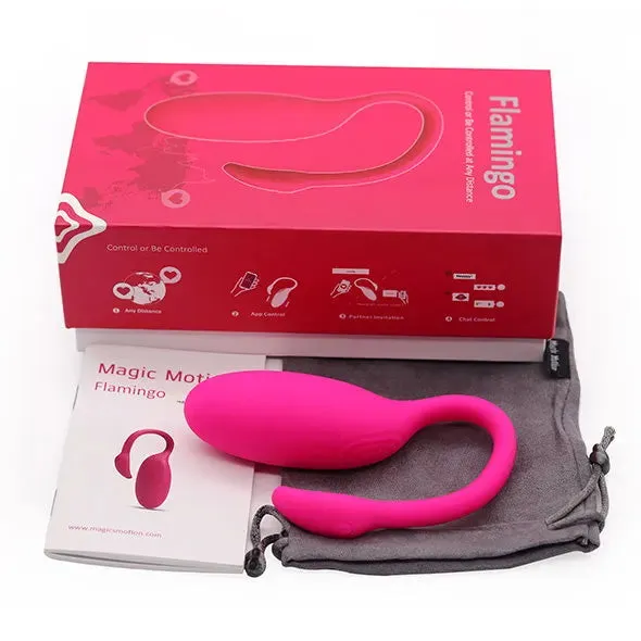 Magic Motion Vibrators Magic Motion Flamingo App Controlled Vibrating Bullet
