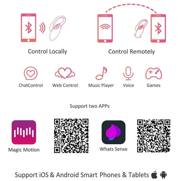 Magic Motion Vibrators Magic Motion Flamingo App Controlled Vibrating Bullet