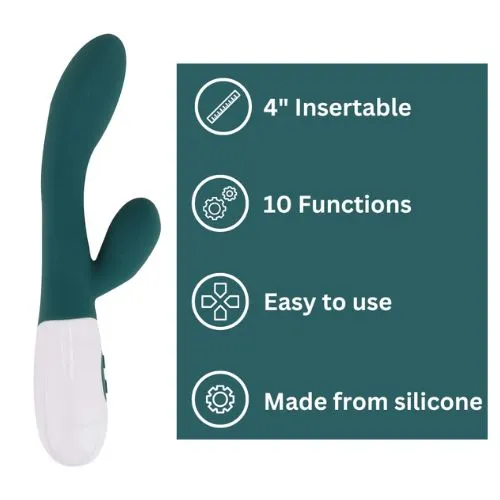 NNN Retail Ltd Vibrators Jessica Rabbit Slimline Rabbit Vibrator