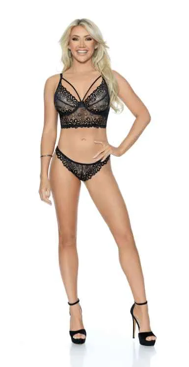 Vibrators Escante MIX MATCH SATIN BRALETTE