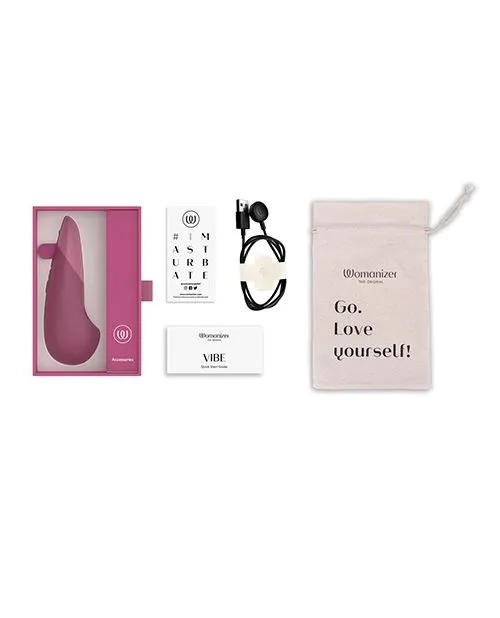 Womanizer Vibrators Womanizer Vibe Silent Stimulator Dusky Pink