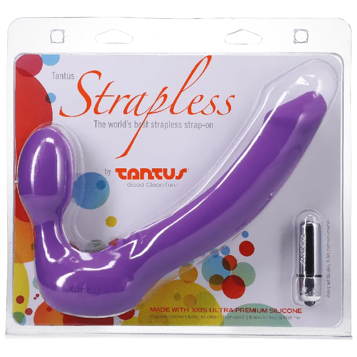 Strapless Classic Lavender Medium Tantus Female Sex Toys