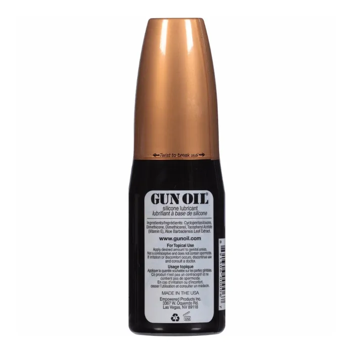 Sexual Health Wellbeing Gun Oil H2O Premium SiliconeBased Lubricant Gun Oil