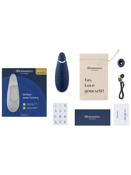 Calvista Vibrators Womanizer Premium 2 Blueberry Calvista Vibrators Womanizer Premium 2 Blueberry