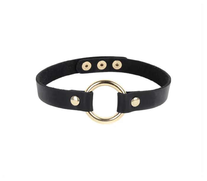 Love In Leather Male Sex Toys Love In Leather ORing Choker Love In Leather Male Sex Toys Love In Leather ORing Choker