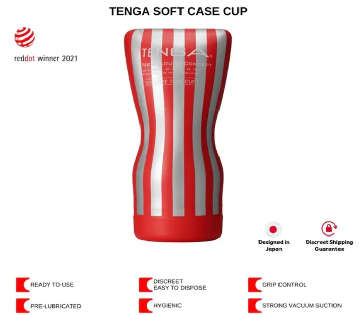 Tenga Tenga Soft Case Cup Masturbator Standard Male Sex Toys